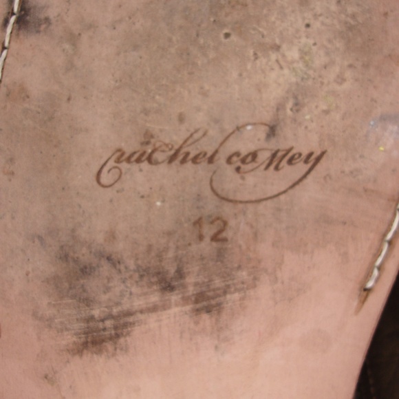 RACHEL COMEY TAUPE LEATHER LACE UP OXFORD SHOES 12 main image 7